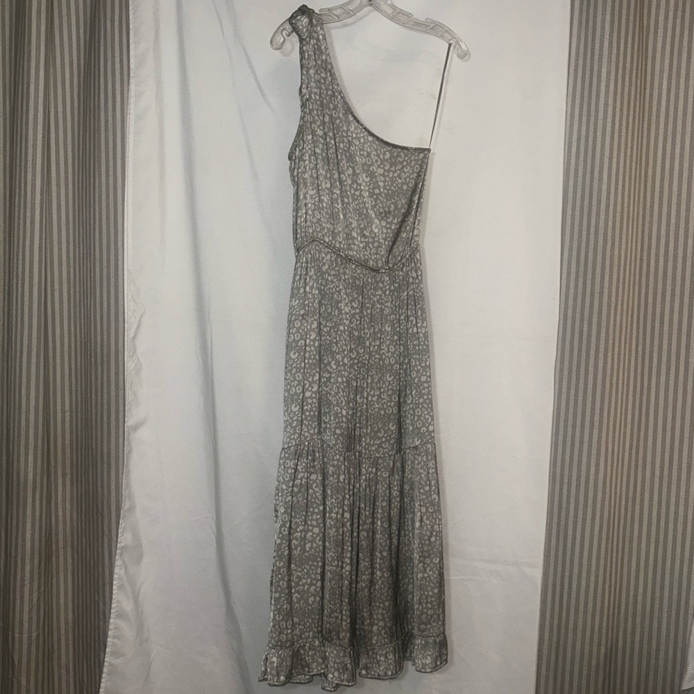 Grade & Gather one shoulder maxi dress women’s size small boutique dress